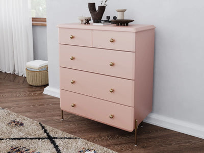 Flair-Maddie-Chest-of-Drawers-Pink-and-Brass-8