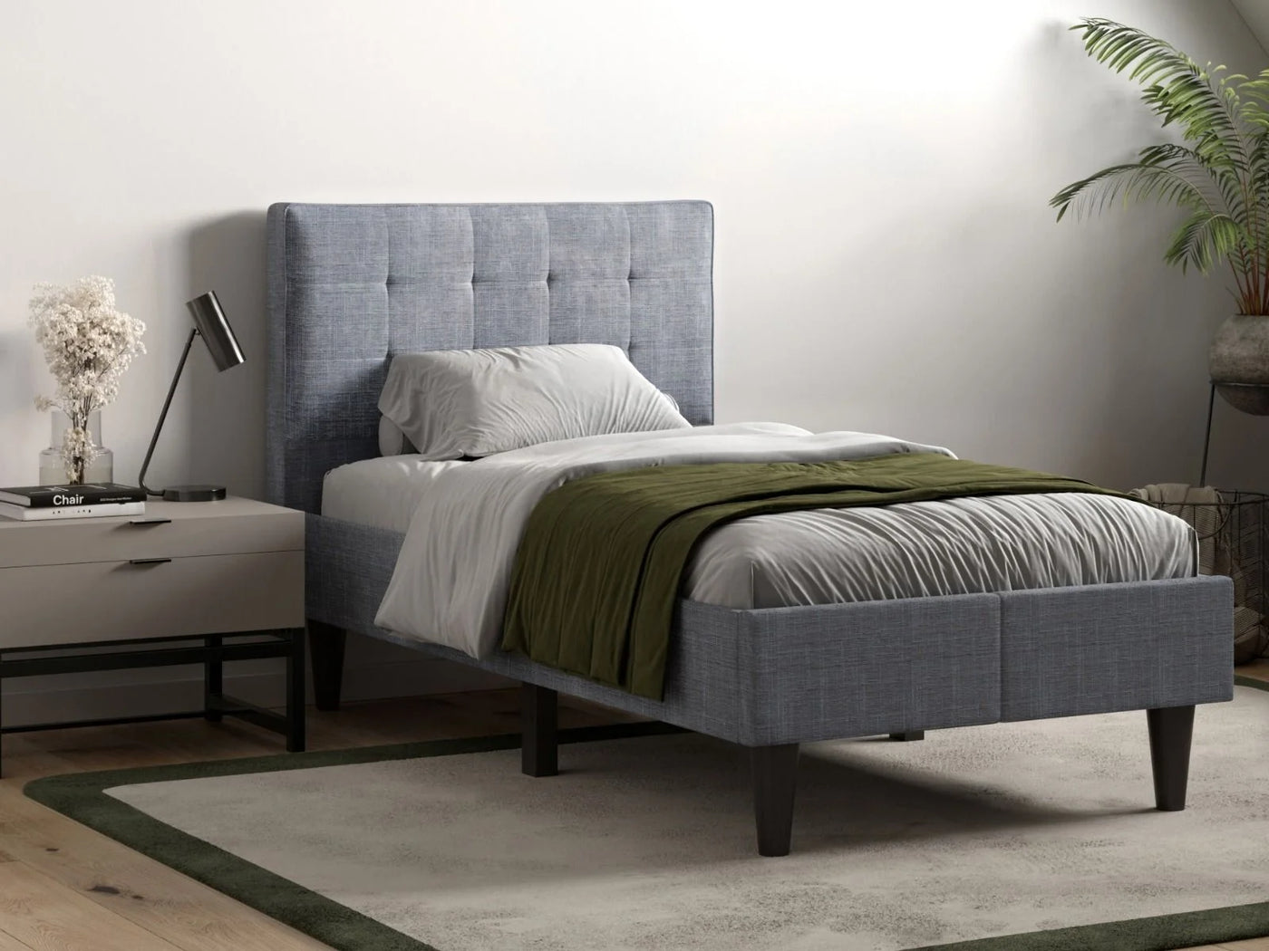 Flair-Perth-Fabric-Bed-Grey-5