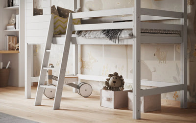 Flair-White-Wooden-Hideaway-Treehouse-Mid-Sleeper-7