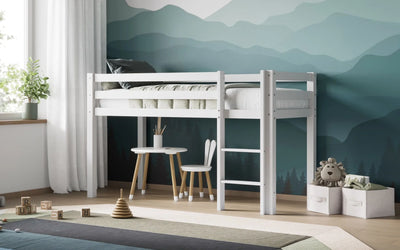 Flair-Wooden-Elara-Shorty-Midsleeper-Bed-White-4