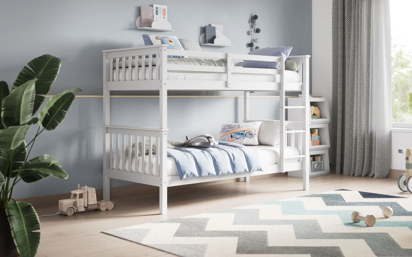 Flair-Zoom-Bunk-Bed-White-6