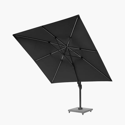 Glow-Challenger-T2-3m-Square-Anthracite-Free-Arm-Parasol_5