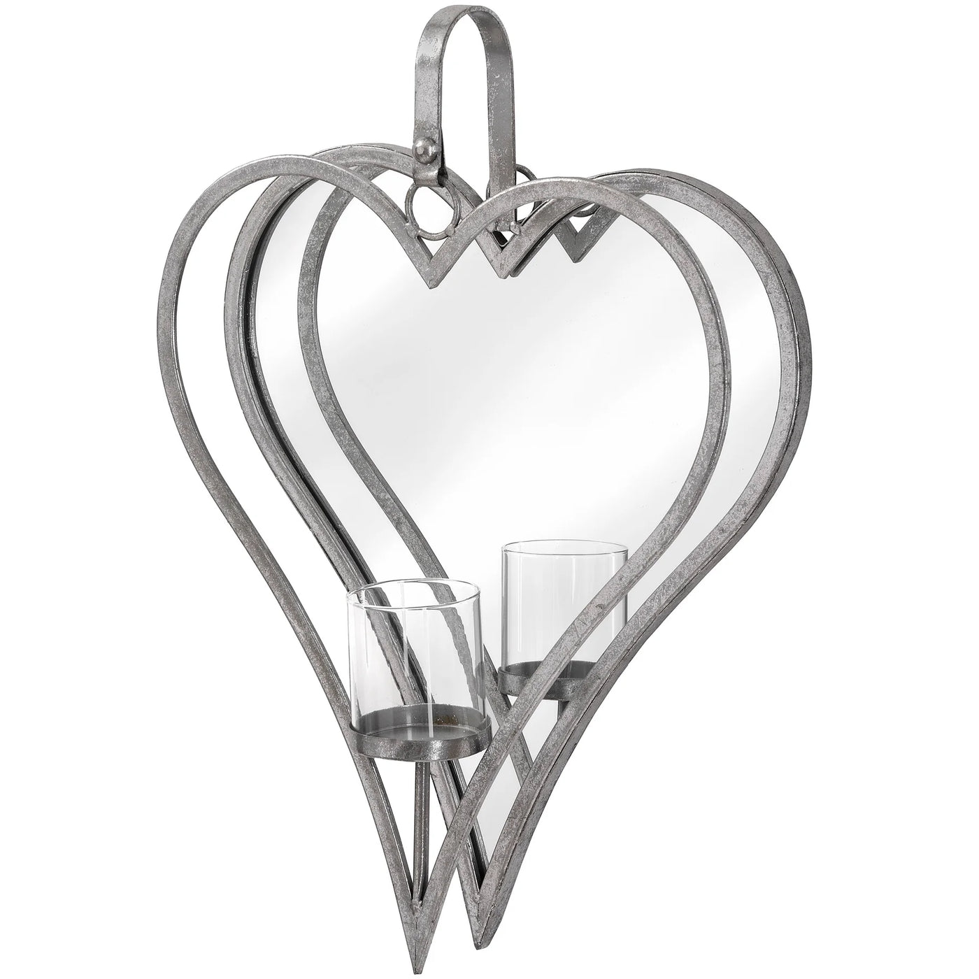 Hill-Interiors-Large-Antique-Silver-Mirrored-Heart-Candle-Holder_1