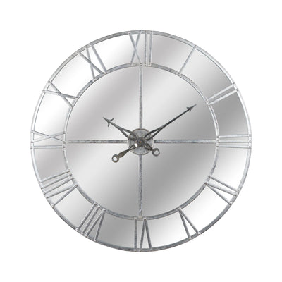 Hill-Interiors-Large-Silver-Foil-Mirrored-Wall-Clock_1