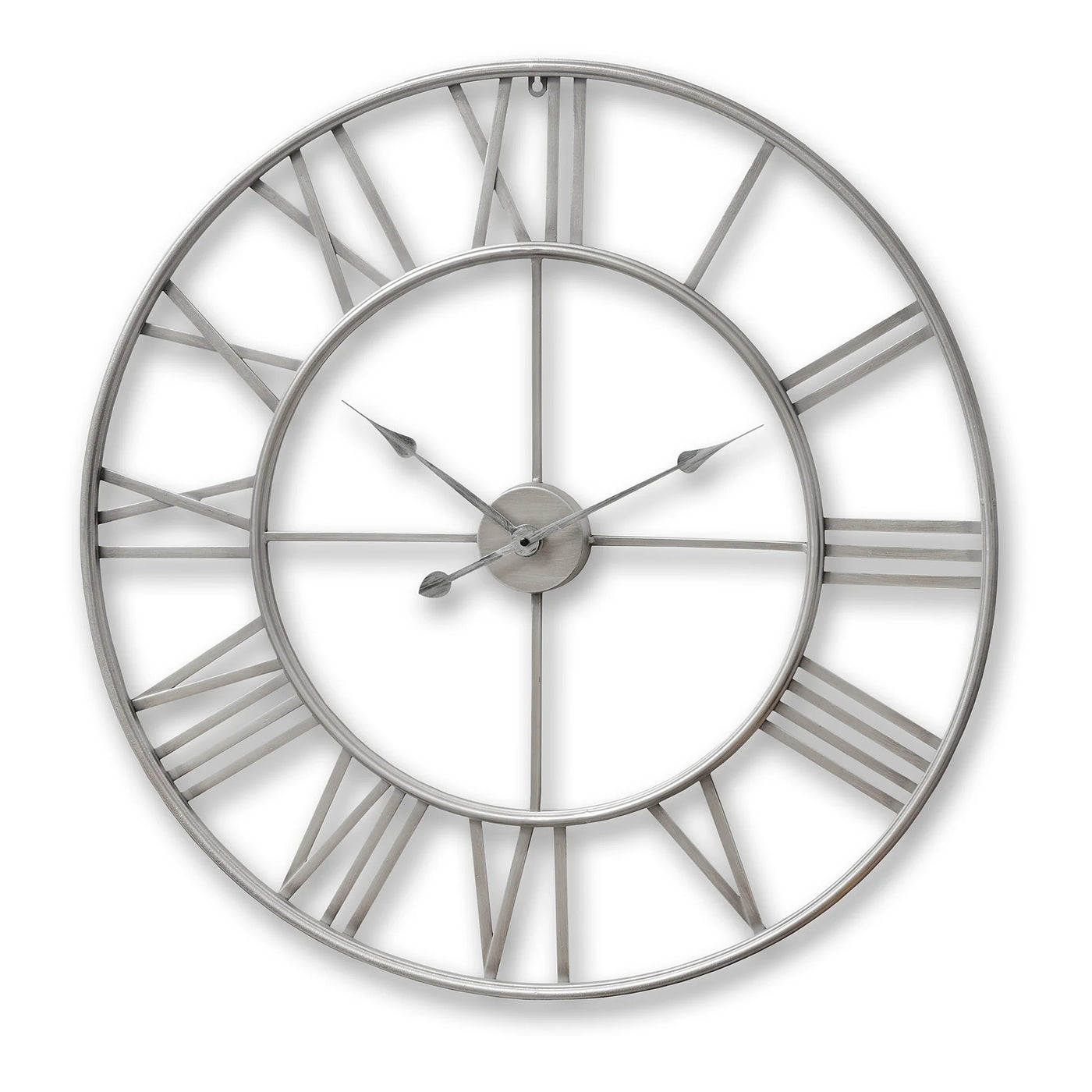 Hill-Interiors-Large-Silver-Skeleton-Wall-Clock_1