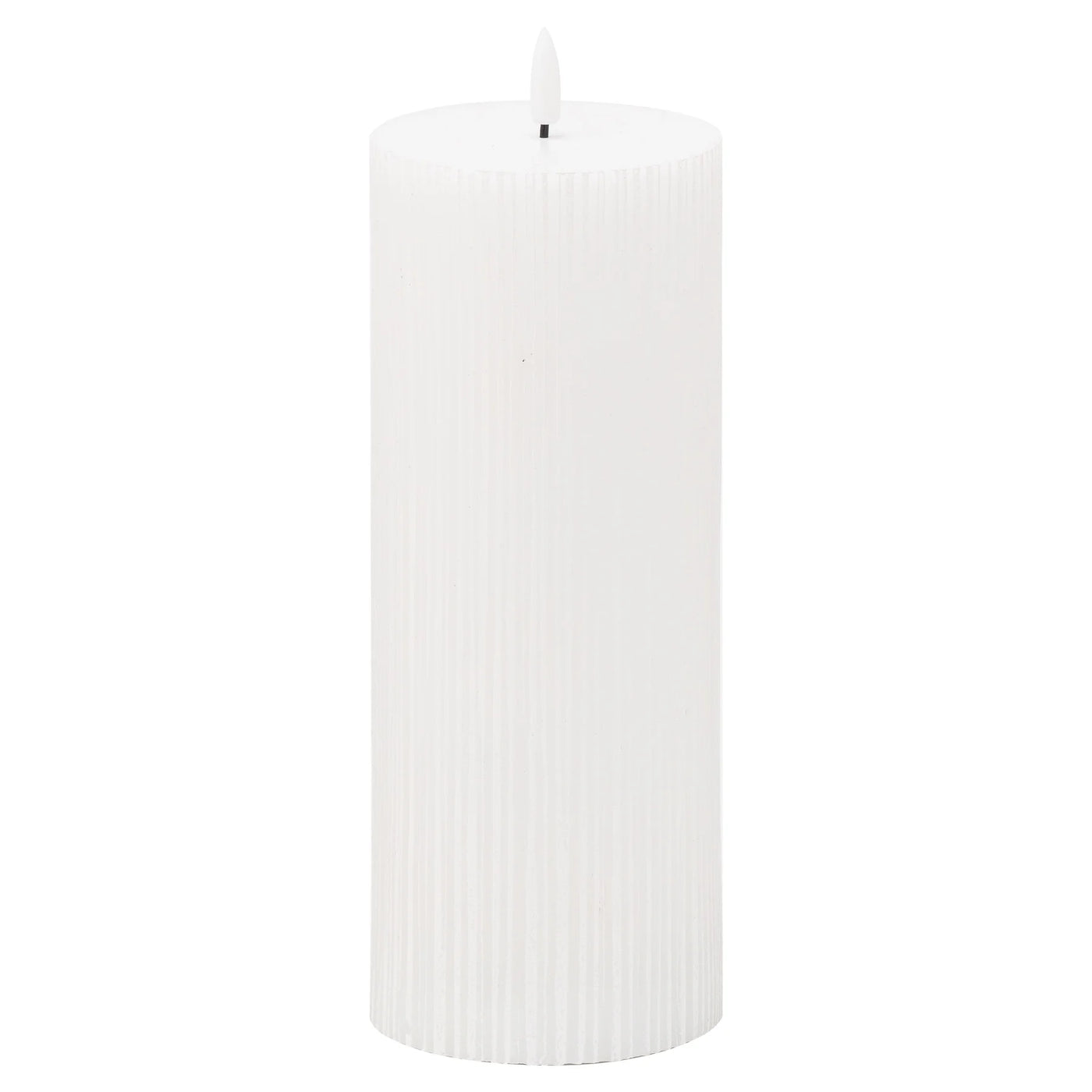 Hill-Interiors-Luxe-Collection-Natural-Glow-3.5x9-Texture-Ribbed-LED-Candle