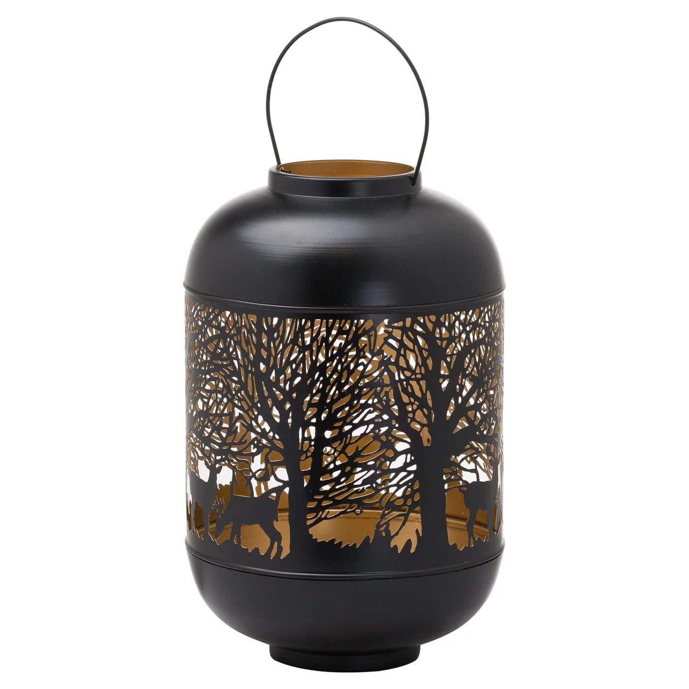 Hill-Interiors-Medium-Glowray-Christmas-Dome-Forest-Lantern_3