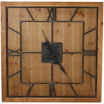 Hill-Interiors-Williston-Square-Wooden-Wall-Clock_1