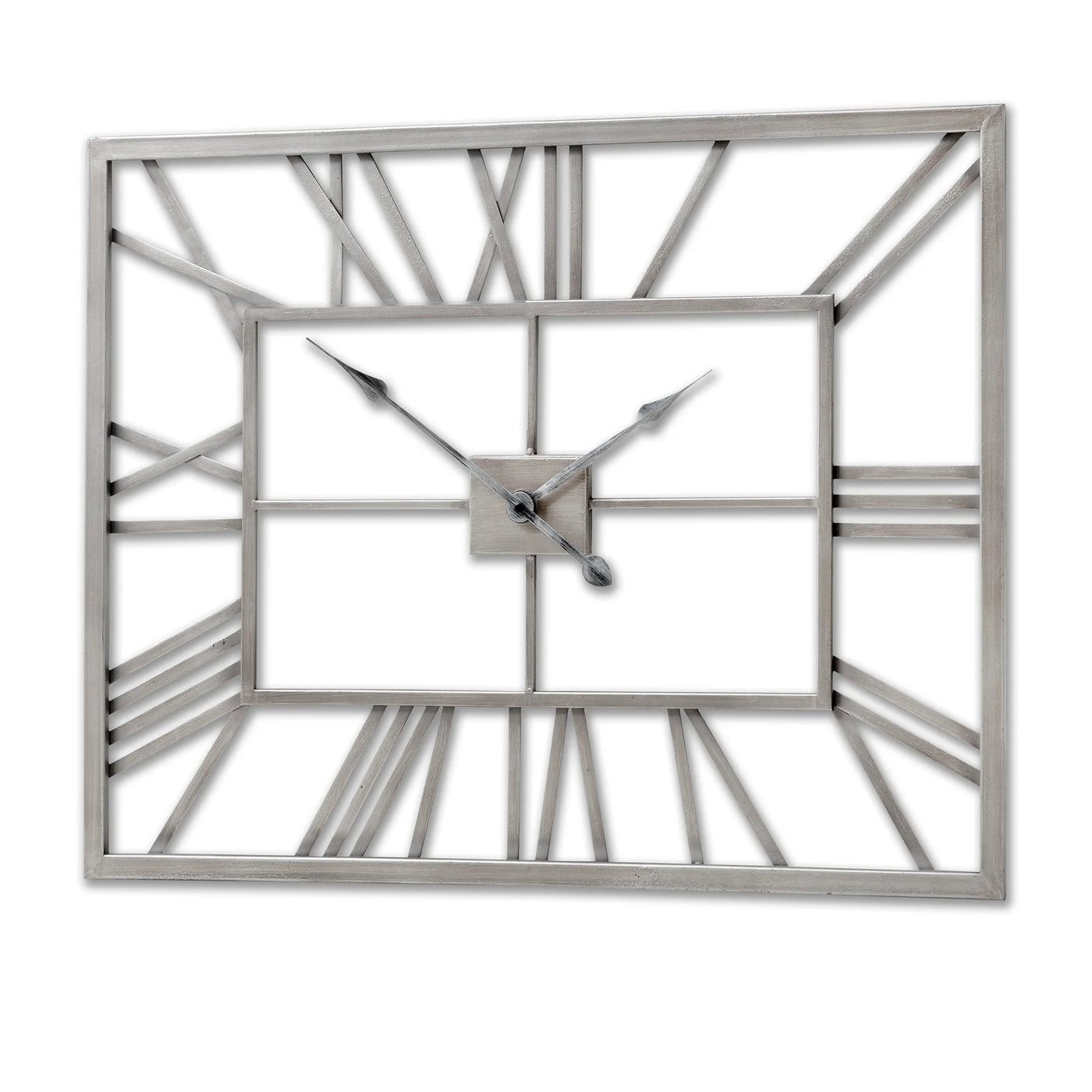 Hill-interiors-Silver-Rectangular-Skeleton-Wall-Clock_1