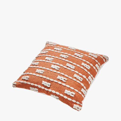 Indoor-Outdoor-Terracotta-and-White-Braid-Design-Scatter-Cushion_4