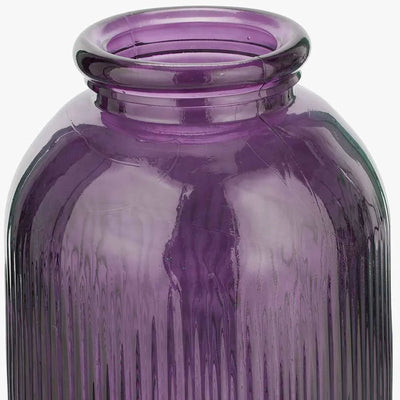 Lilac-Recycled-Glass-Ribbed-Vase-Tall_5