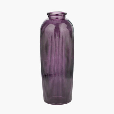 Lilac-Recycled-Glass-Ribbed-Vase-Tall_7