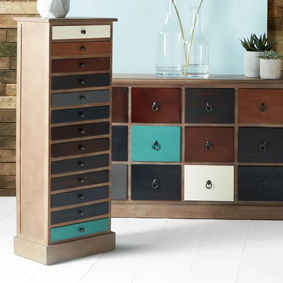 Loft-Blue-Multicoloured-Pine-Wood-13-Drawer-Unit_1