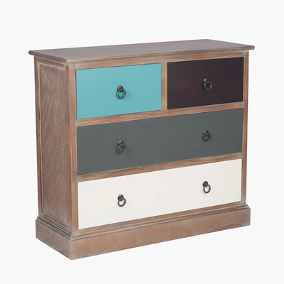 Loft-Blue-Multicoloured-Pine-Wood-4-Drawer-Unit_2