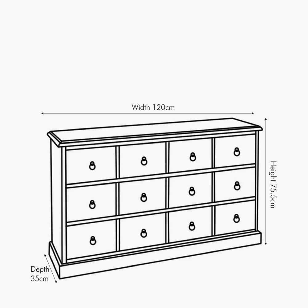 Loft-Sage-Multicoloured-Pine-Wood-12-Drawer-Unit_2