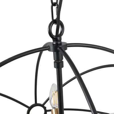 Luna-Matt-Black-and-Brushed-Gold-Metal-Sputnik-Pendant_5