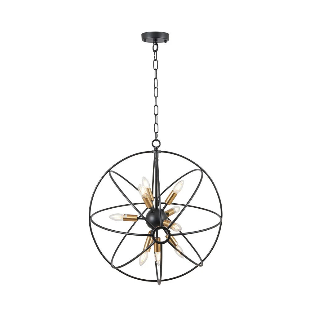 Luna-Matt-Black-and-Brushed-Gold-Metal-Sputnik-Pendant_6