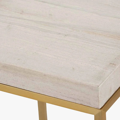 Madison-Beige-Granite-and-Burnished-Gold-Metal-Square-Side-Table_3