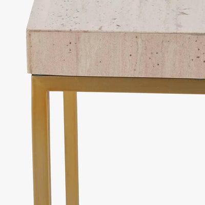 Madison-Beige-Granite-and-Burnished-Gold-Metal-Tall-Square-Side-Table_6