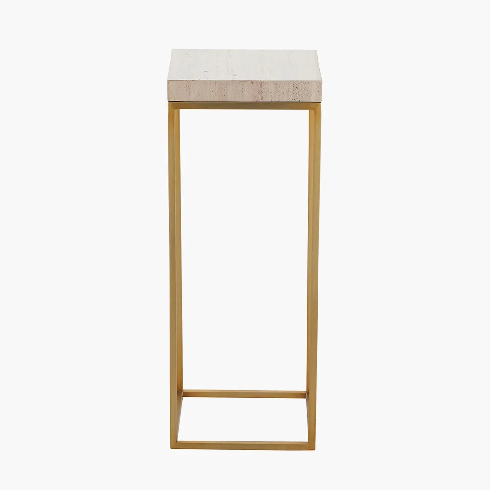 Madison-Beige-Granite-and-Burnished-Gold-Metal-Tall-Square-Side-Table_9