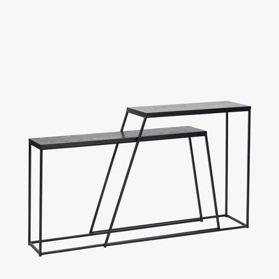 Mashiko-Set-of-2-Black-Ash-Veneer-and-Black-Metal-Console-Tables_7