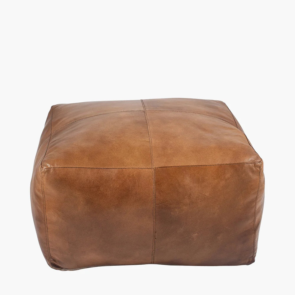 Matteo-Natural-Tan-Leather-Square-Pouffe_2