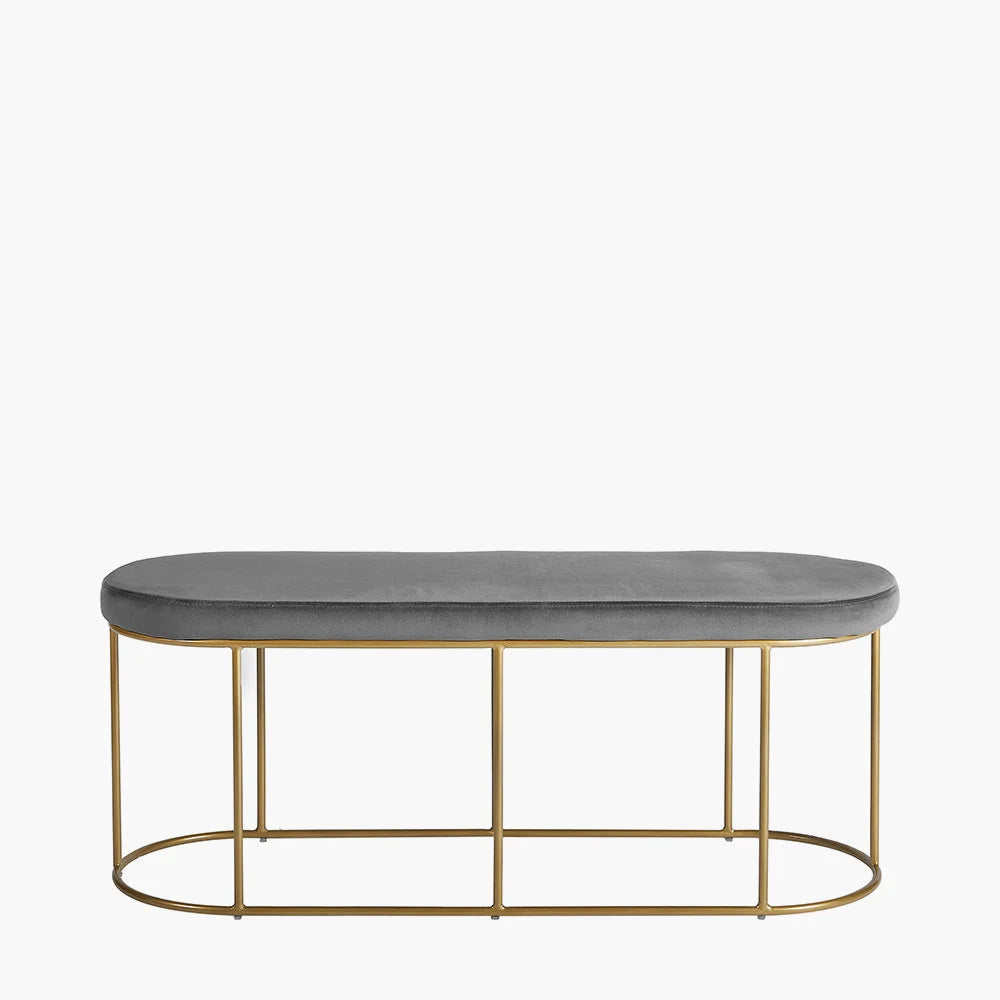 Nino-Dove-Grey-Velvet-and-Gold-Metal-Bench_6