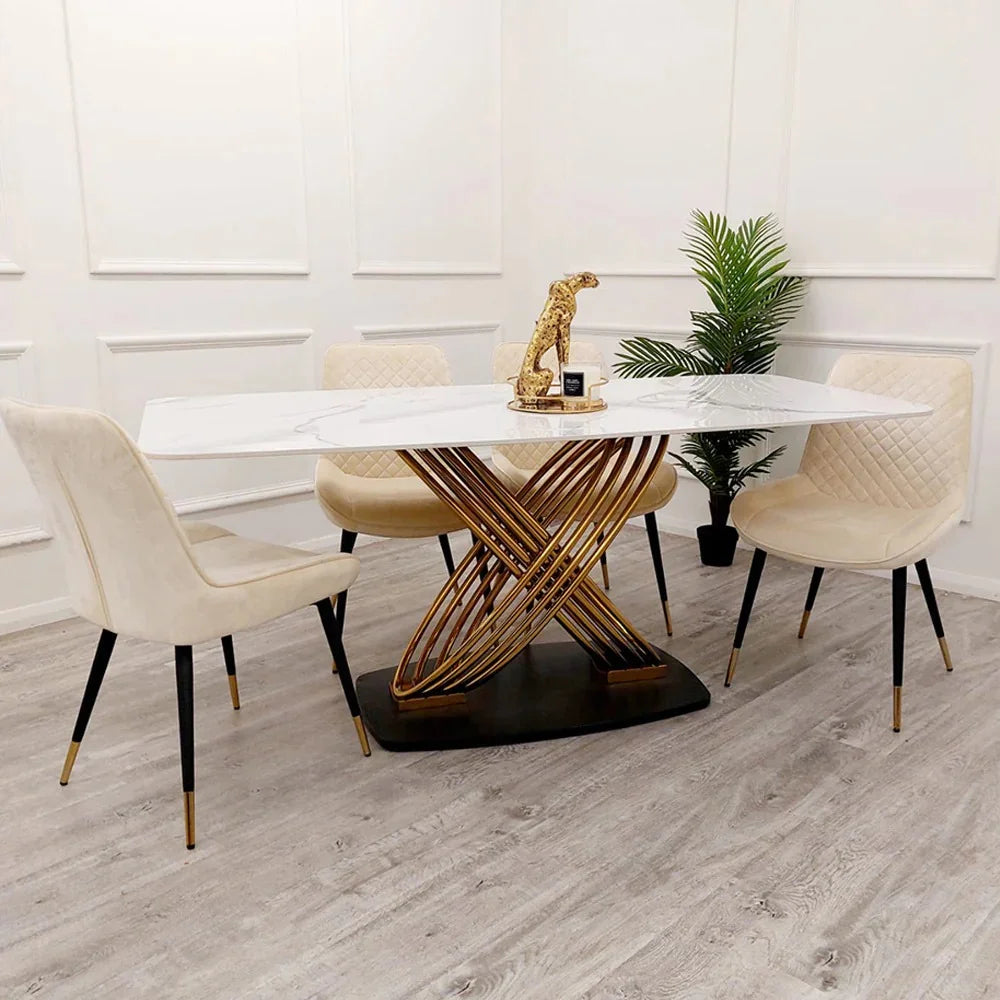 Orion-Gold-1-8-Dining-Table-with-Polar-White-Sintered-Stone-Top_1