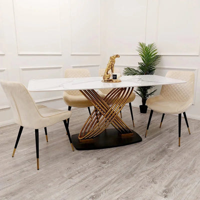 Orion-Gold-1-8-Dining-Table-with-Polar-White-Sintered-Stone-Top_1