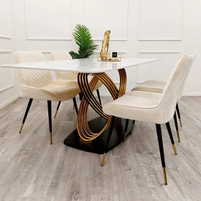 Orion-Gold-1-8-Dining-Table-with-Polar-White-Sintered-Stone-Top_2