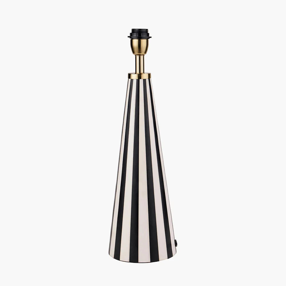 Pacific-Lifestyle-Alejo-Black-and-White-Stripe-Conical-Resin-Table-Lamp-Base_7