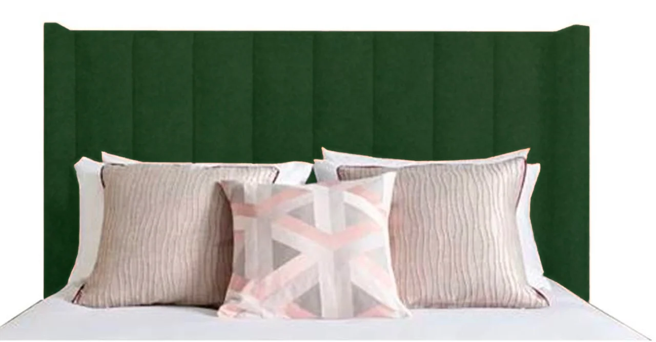 Poppy-Headboard-Bottle-Green