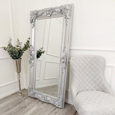 Roma Bevel Mirror in Silver - ALL SIZES