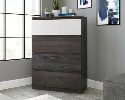 Teknik-Hudson-4-Drawer-Chest-Charcoal-Ash-with-elegant-Pearl-Oak_1