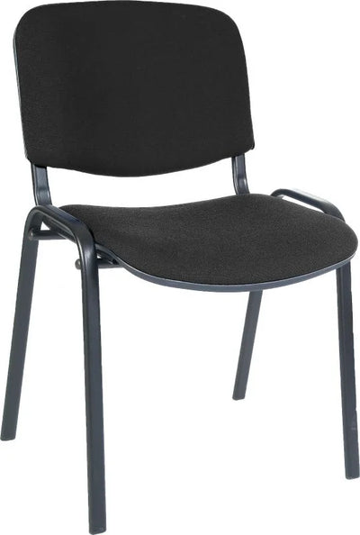 Teknik-Office-Conference-Fabric-Chair-Black