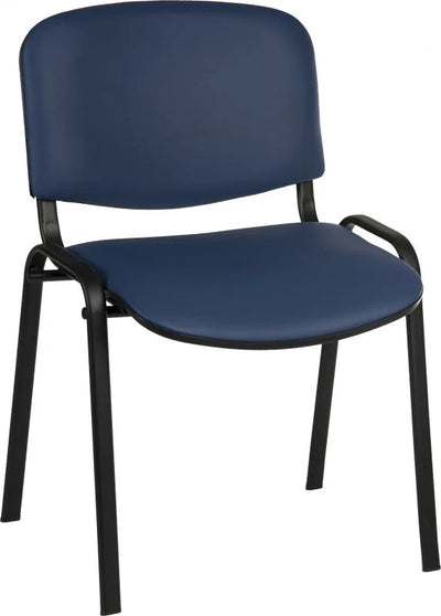 Teknik-Office-Conference-PU-Stackable-Chair-Black-Frame-3