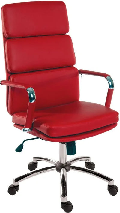 Teknik-Office-Deco-Executive-Faux-Leather-Office-Chair-Red