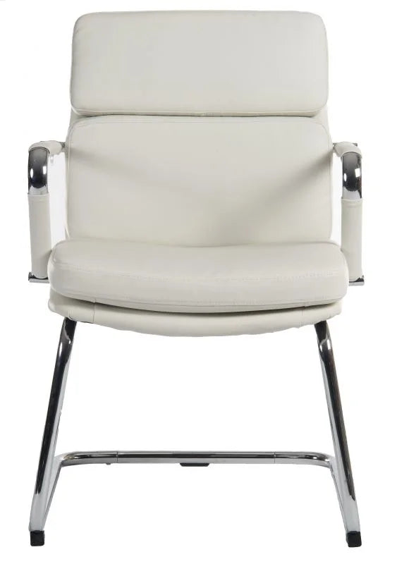 Teknik-Office-Deco-Visitor-Faux-Leather-Retro-Chair-White