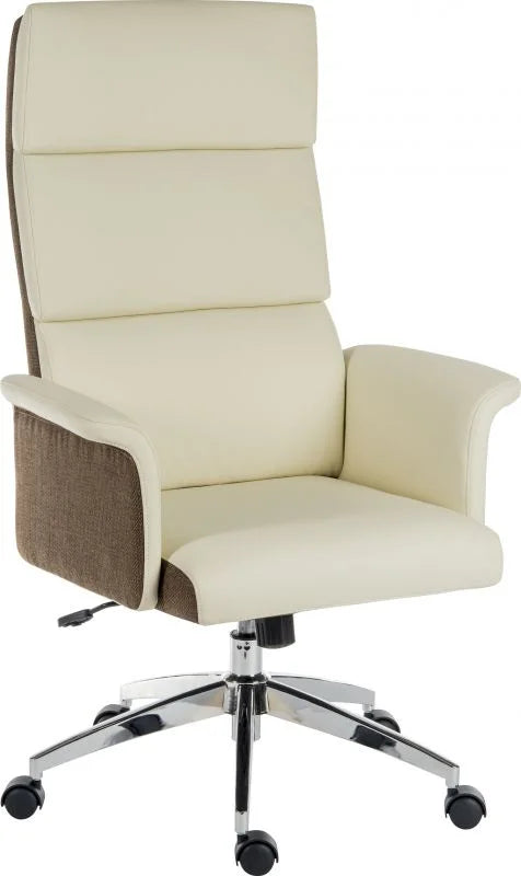 Teknik-Office-Elegance-High-Back-Executive-Chair-Cream-3