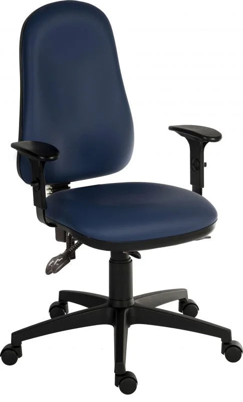 Teknik-Office-Ergo-Comfort-PU-Executive-Chair-9500-PU-BLU-0270