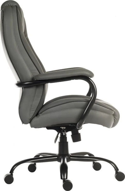 Teknik-Office-Goliath-Duo-Heavy-Duty-Executive-Grey-Chair