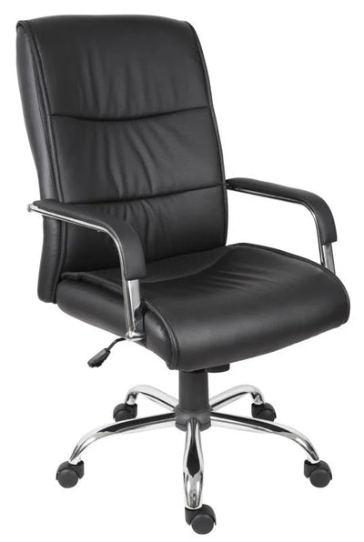 Teknik-Office-Kendal-Faux-Leather-Luxury-Executive-Chair-Black