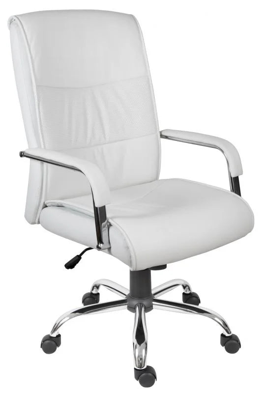 Teknik-Office-Kendal-Faux-Leather-Luxury-Executive-Chair-White