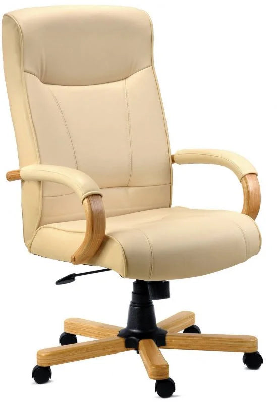 Teknik-Office-Knightsbridge-Leather-Executive-Chair-Cream-2