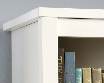 Teknik-Office-Shaker-Style-Bookcase-with-Doors-Soft-White-Finish-with-Lintel-Oak_3