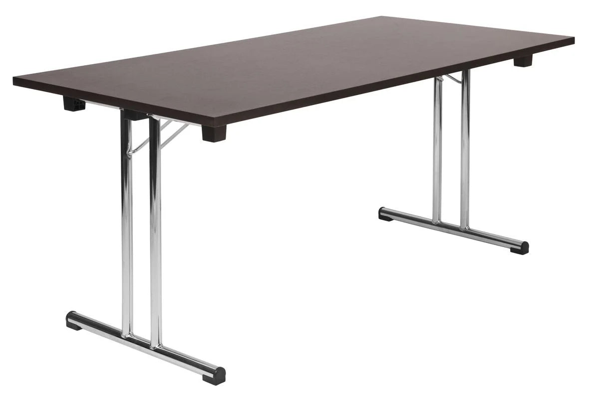 Teknik-Office-Space-Folding-Table-Wenge