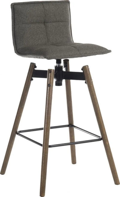 Teknik-Office-Spin-Barstool-Dark-Wood-in-Grey-2