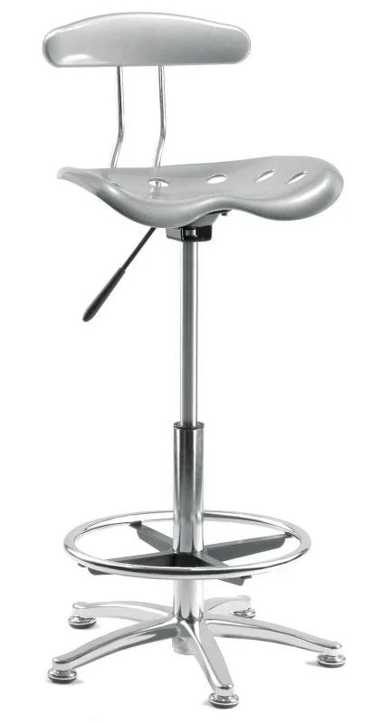 Teknik-Office-Tek-Draughter-Chair-Silver