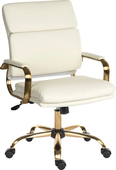 Teknik-Office-Vintage-White-Executive-Chair