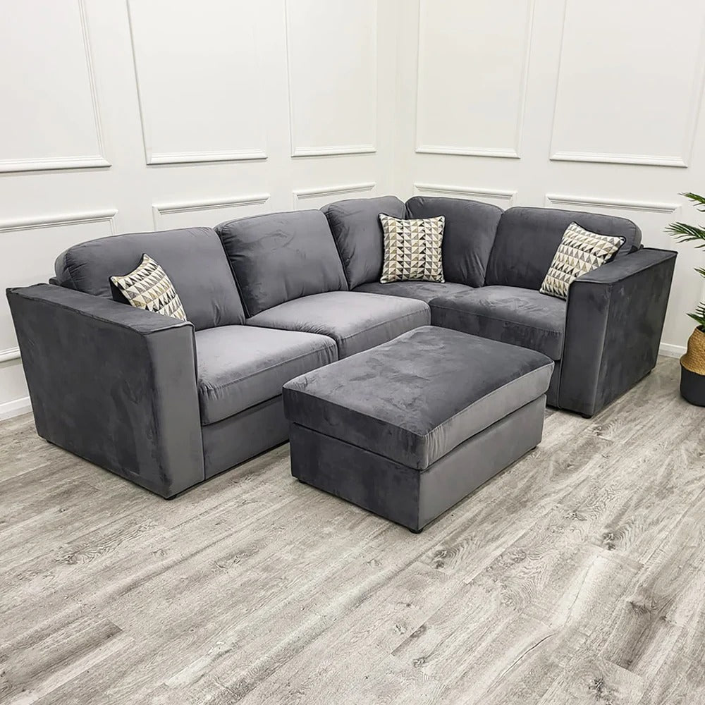 Hudson 4 Piece Corner Sofa